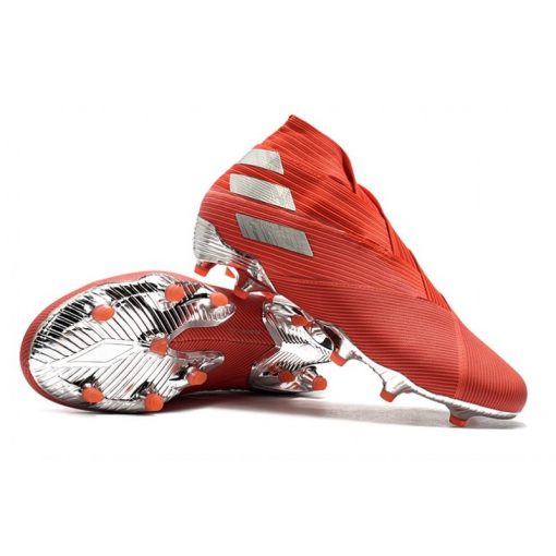 Adidas Nemeziz 19+ FG Rood Zilver_7.jpg